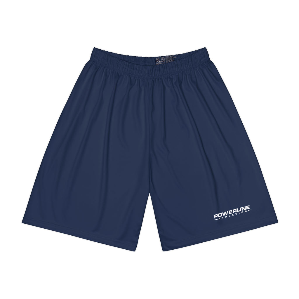 Powerline Men’s Signature Sports Shorts (Navy)