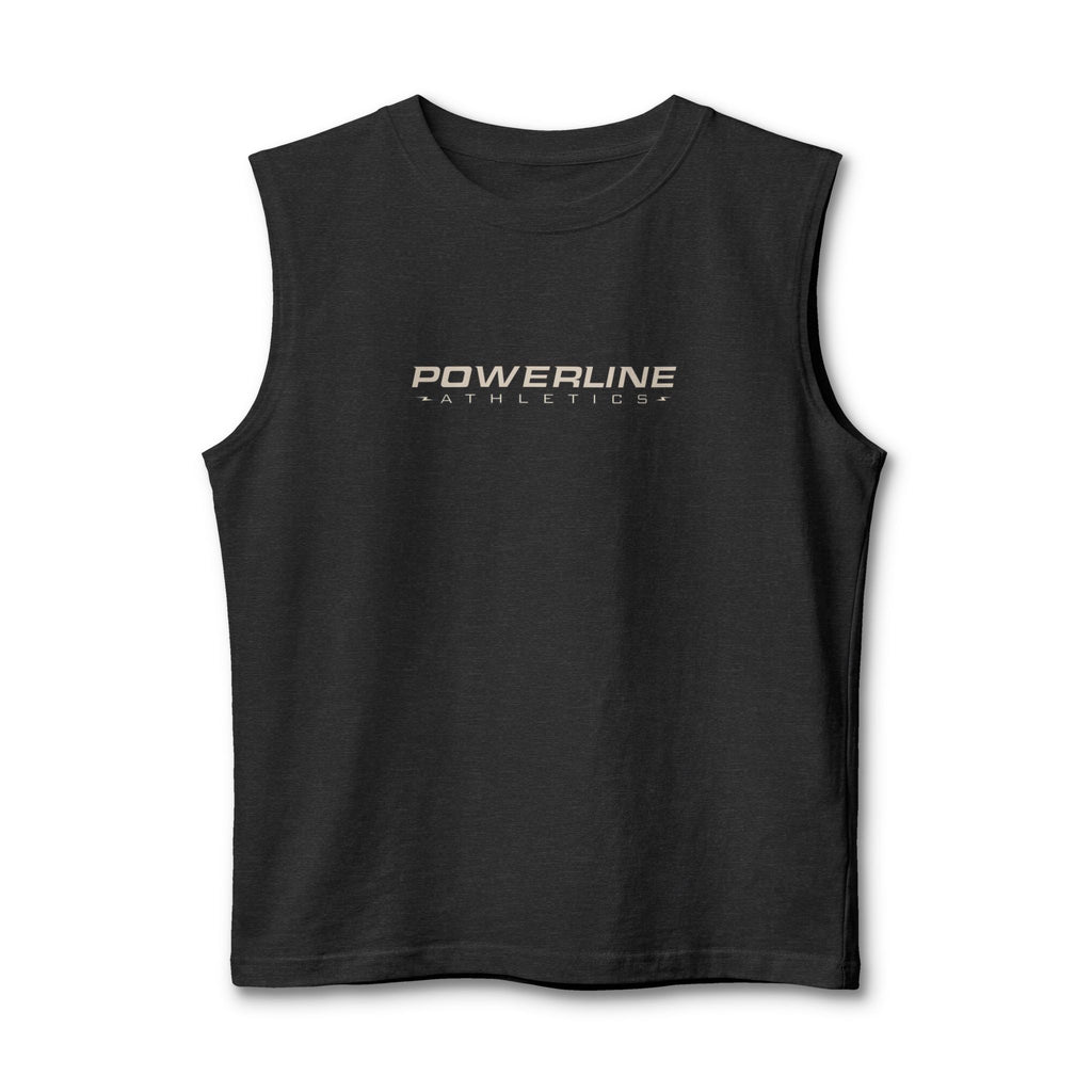 Powerline Women's Signature Muscle Tank (Dark Gray)