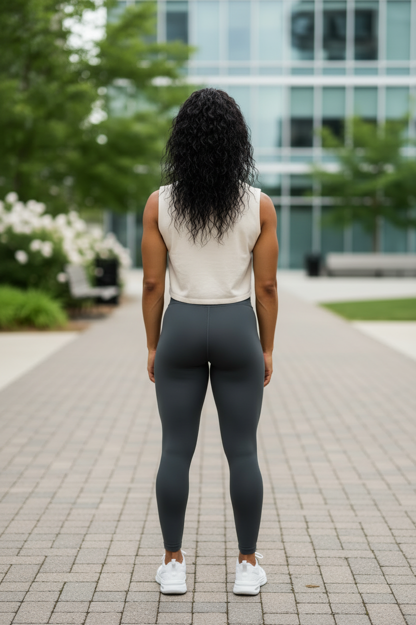 Bone Muscle Tank Back Shot - Outdoor