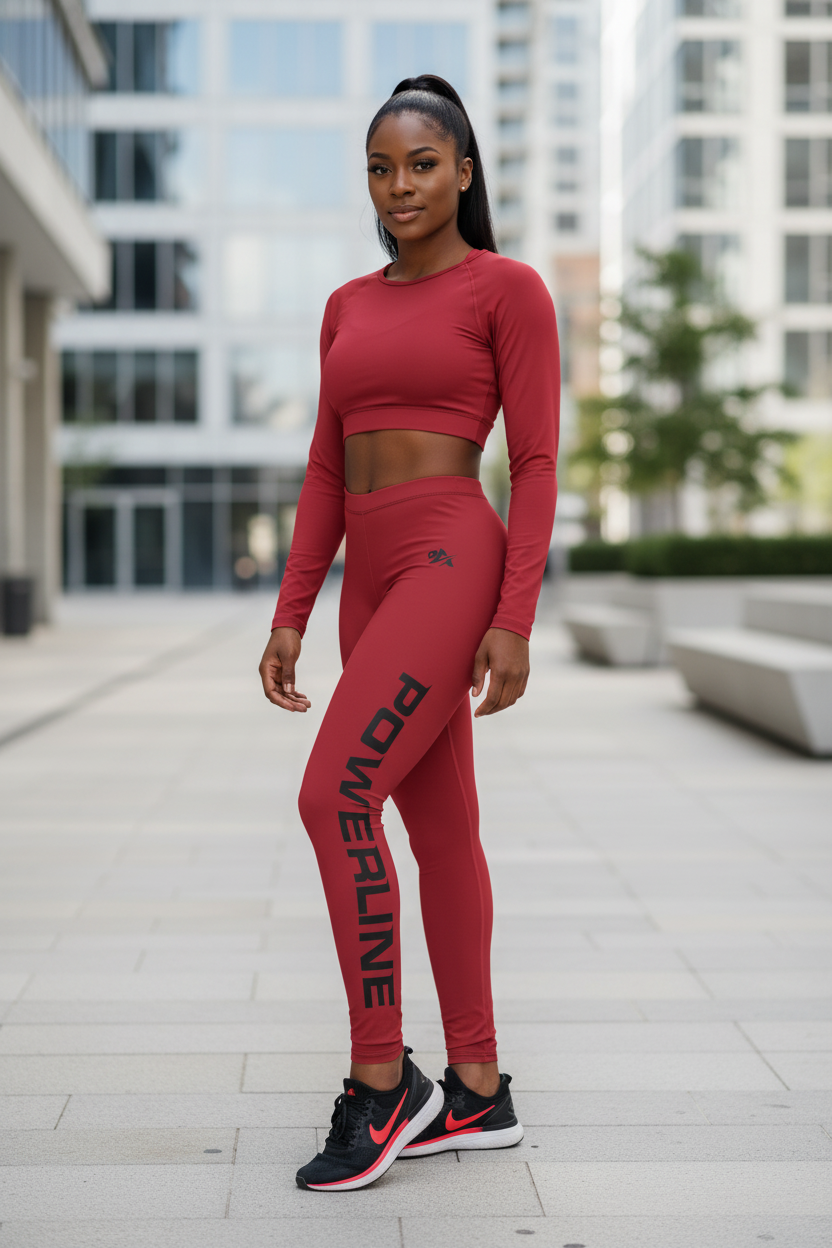 Crimson Legging - Outdoor African Model