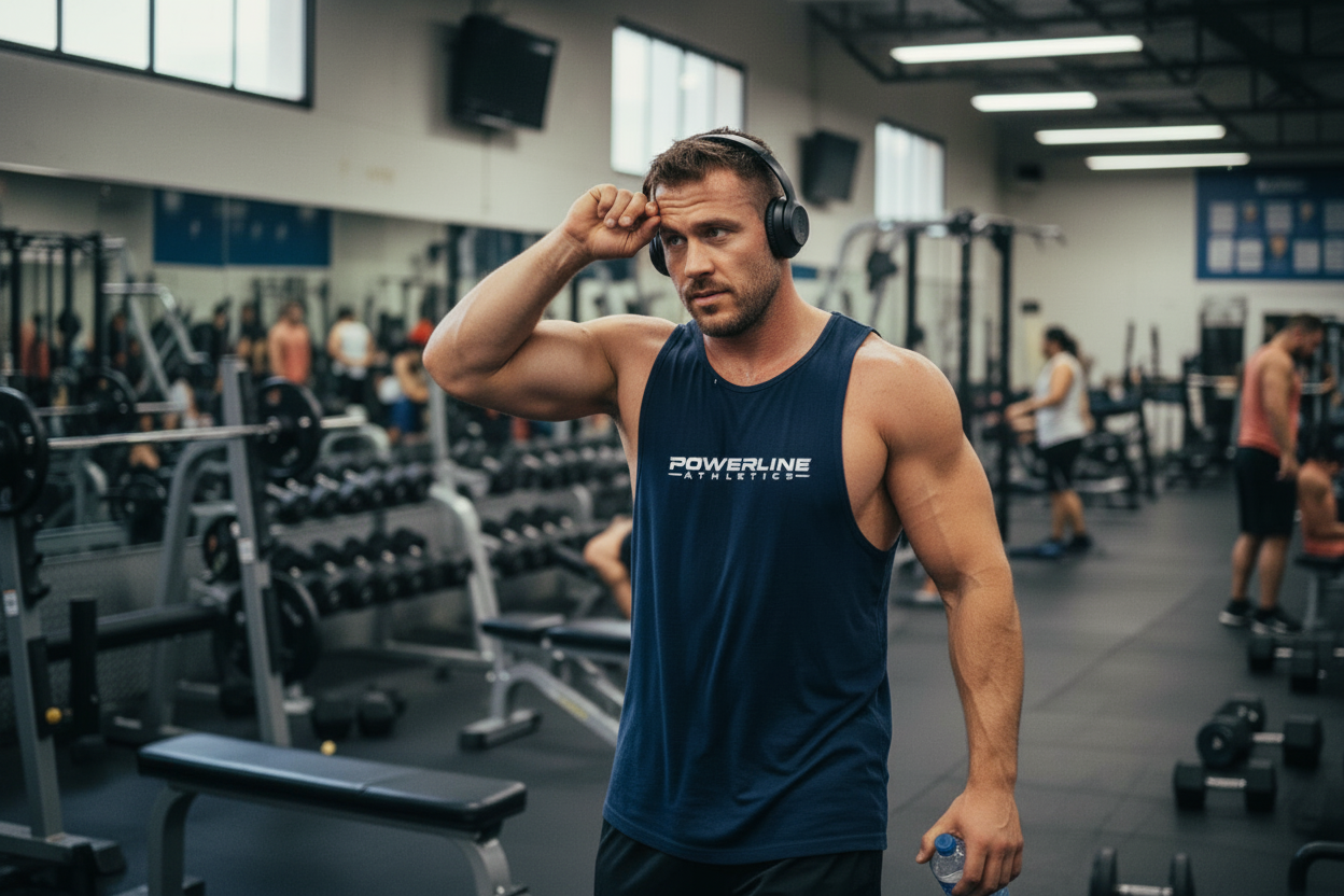 Powerline Athletics Gym Shot