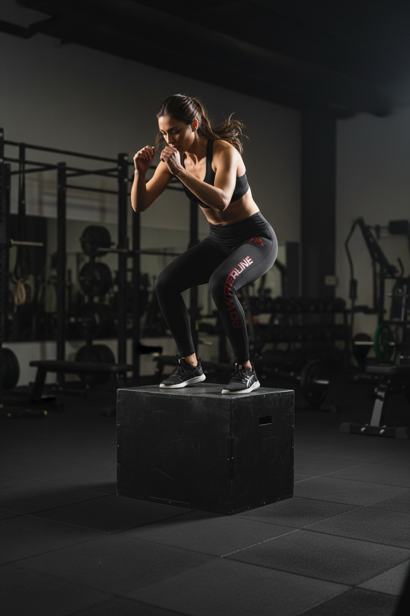 Powerline Statement Pro Legging - Full Body Box Jump Wide